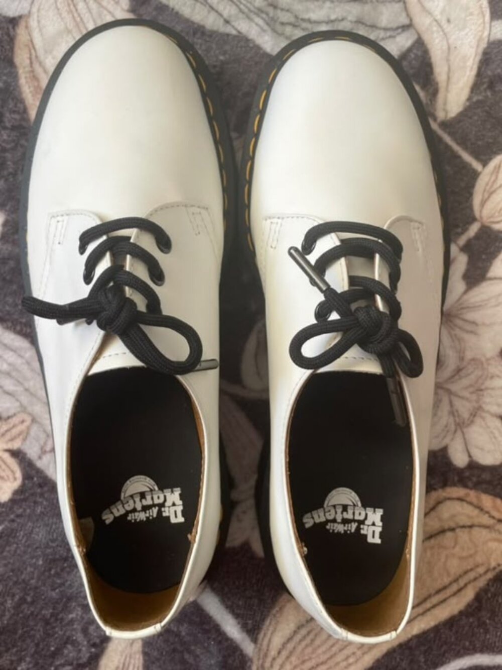 BRAND NEW 1461 Quad Smooth Leather Platform Shoes Size 10